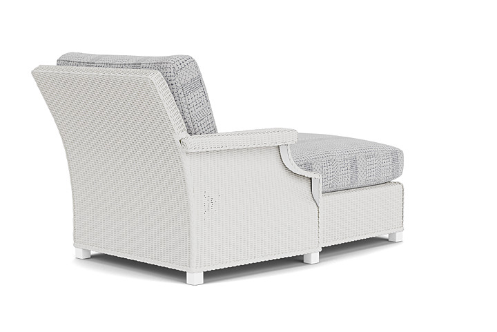 Lloyd Flanders™ Hamptons Right Arm Chaise - Matte White