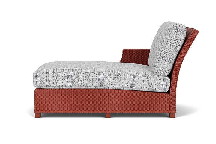 Lloyd Flanders™ Hamptons Right Arm Chaise - Terracotta