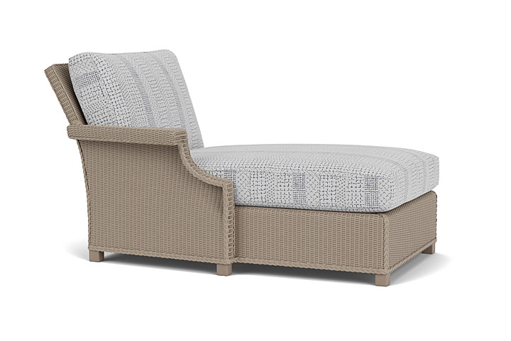 Lloyd Flanders™ Hamptons Right Arm Chaise - French Beige