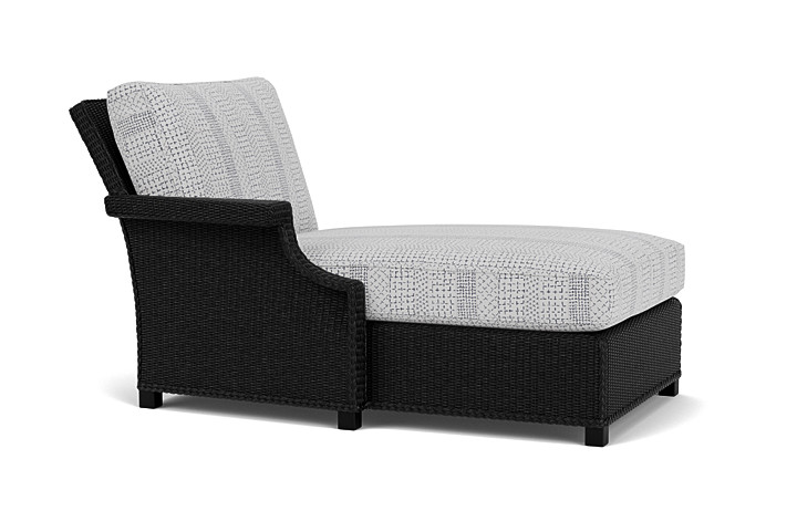 Lloyd Flanders™ Hamptons Right Arm Chaise - Ebony