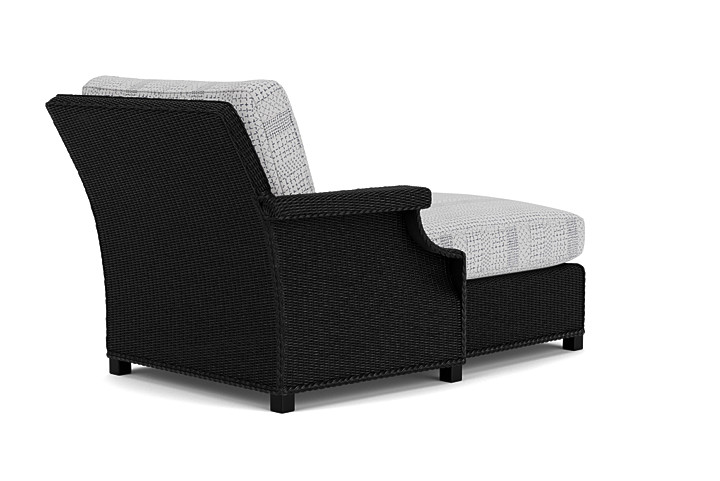 Lloyd Flanders™ Hamptons Right Arm Chaise - Ebony