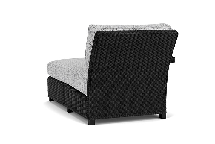 Lloyd Flanders™ Hamptons Right Arm Chaise - Ebony