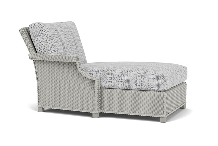 Lloyd Flanders™ Hamptons Right Arm Chaise - Platinum