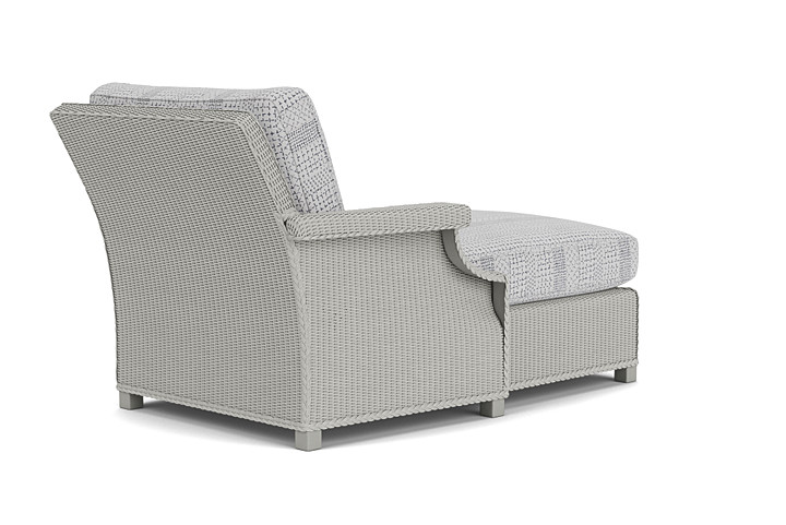 Lloyd Flanders™ Hamptons Right Arm Chaise - Platinum