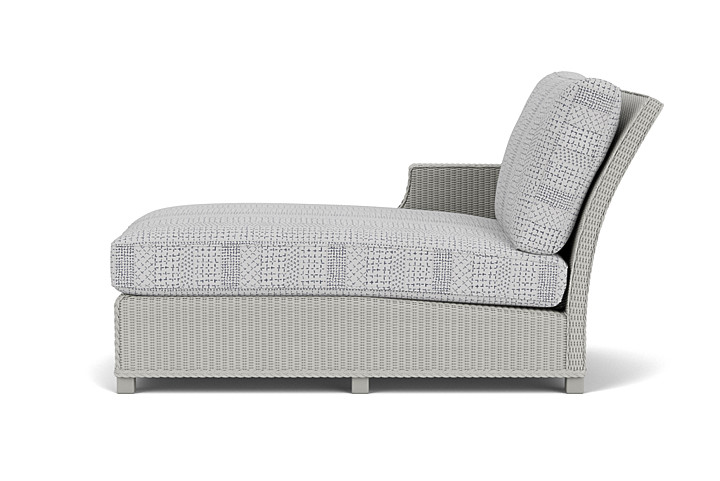 Lloyd Flanders™ Hamptons Right Arm Chaise - Platinum