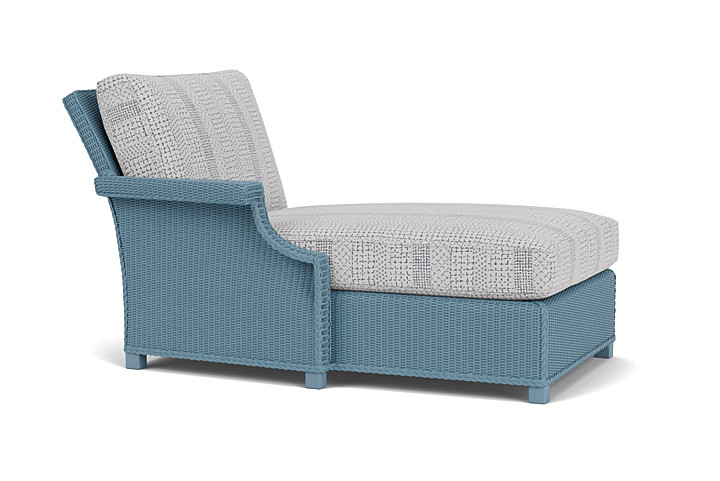 Lloyd Flanders™ Hamptons Right Arm Chaise - Stillwater