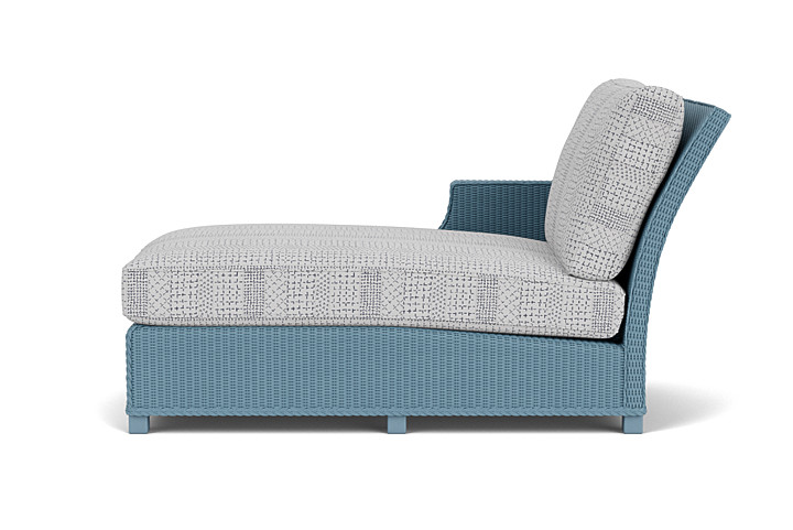 Lloyd Flanders™ Hamptons Right Arm Chaise - Stillwater