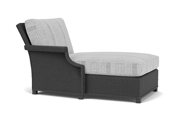 Lloyd Flanders™ Hamptons Right Arm Chaise - Charcoal