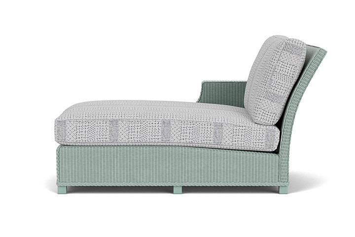 Lloyd Flanders™ Hamptons Right Arm Chaise - Sea Glass