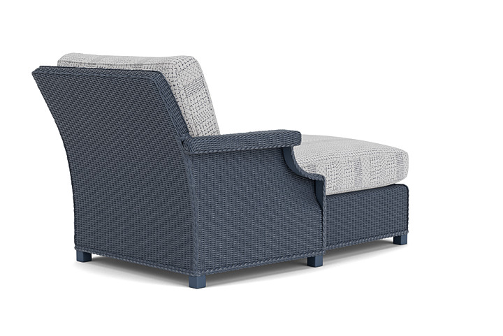 Lloyd Flanders™ Hamptons Right Arm Chaise - Denim Blue