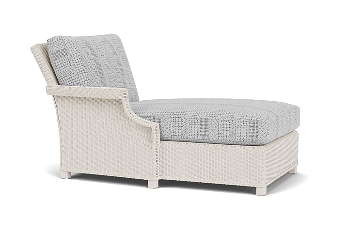 Lloyd Flanders™ Hamptons Right Arm Chaise - Antique White