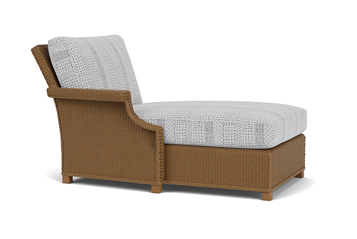 Lloyd Flanders™ Hamptons Right Arm Chaise - Hickory