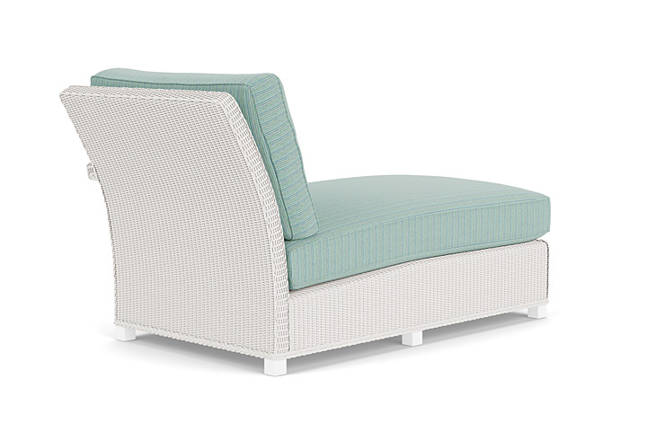 Lloyd Flanders™ Hamptons Left Arm Chaise - White