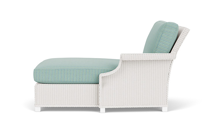 Lloyd Flanders™ Hamptons Left Arm Chaise - White