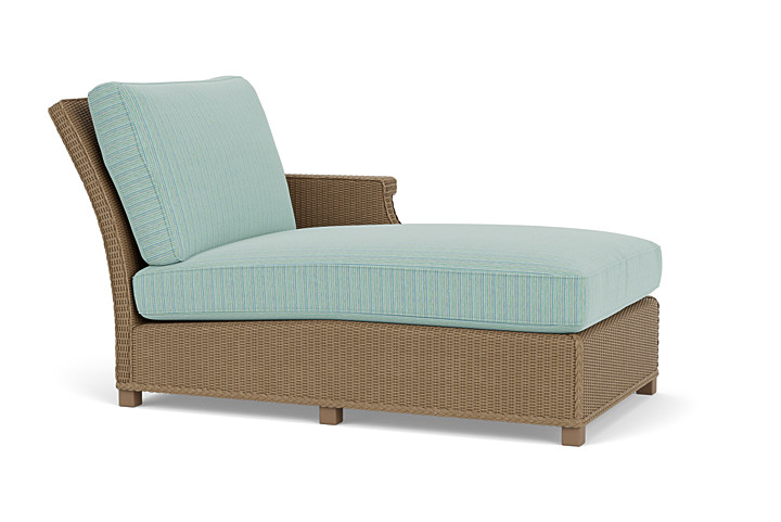 Lloyd Flanders™ Hamptons Left Arm Chaise - Fawn