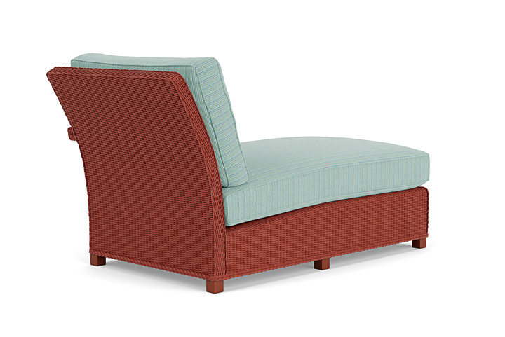 Lloyd Flanders™ Hamptons Left Arm Chaise - Terracotta