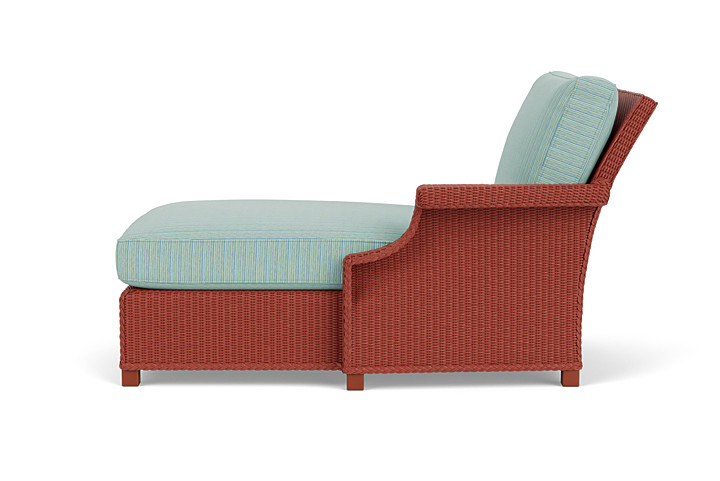 Lloyd Flanders™ Hamptons Left Arm Chaise - Terracotta