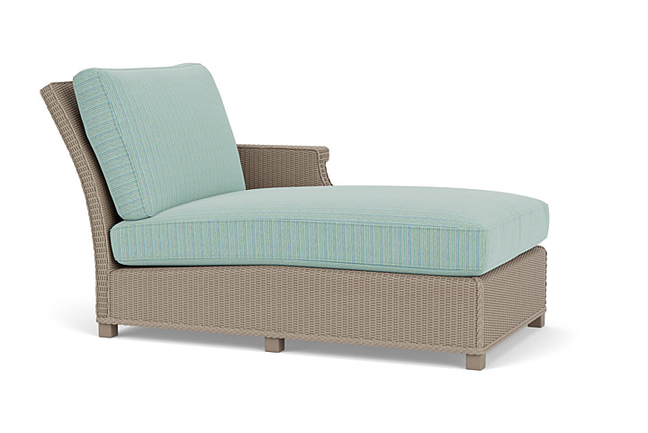 Lloyd Flanders™ Hamptons Left Arm Chaise - French Beige