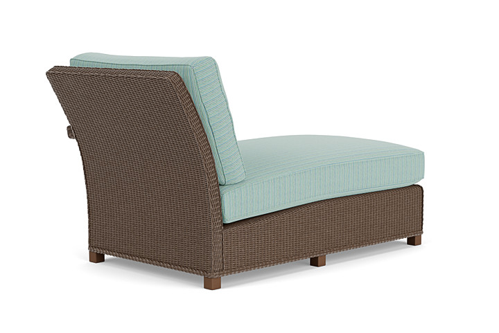 Lloyd Flanders™ Hamptons Left Arm Chaise - Bark