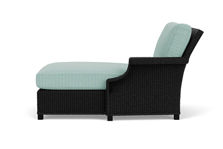 Lloyd Flanders™ Hamptons Left Arm Chaise - Ebony