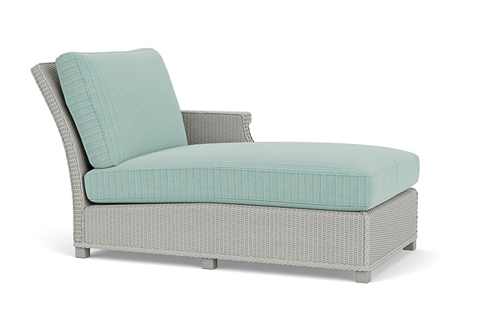 Lloyd Flanders™ Hamptons Left Arm Chaise - Platinum