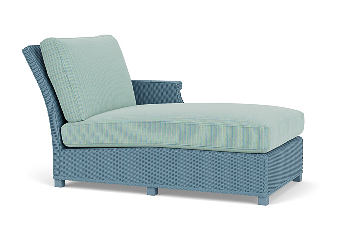 Lloyd Flanders™ Hamptons Left Arm Chaise - Stillwater