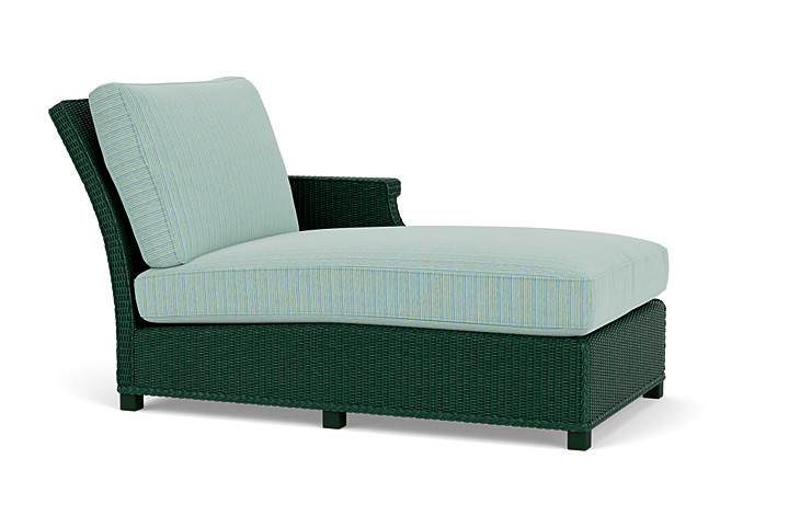 Lloyd Flanders™ Hamptons Left Arm Chaise - Woodland