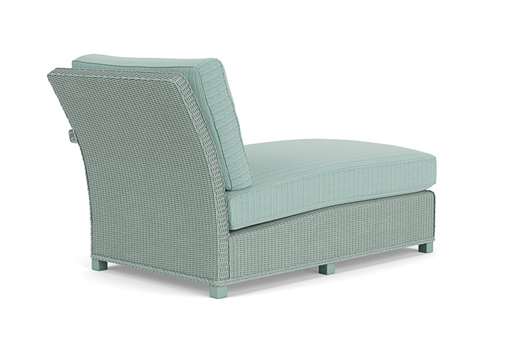 Lloyd Flanders™ Hamptons Left Arm Chaise - Sea Glass