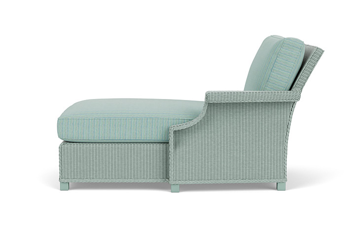 Lloyd Flanders™ Hamptons Left Arm Chaise - Sea Glass