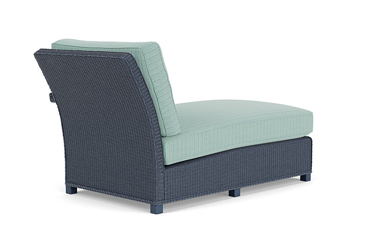 Lloyd Flanders™ Hamptons Left Arm Chaise - Denim Blue