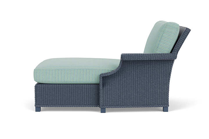 Lloyd Flanders™ Hamptons Left Arm Chaise - Denim Blue