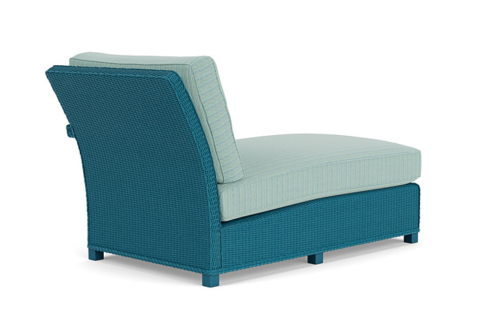 Lloyd Flanders™ Hamptons Left Arm Chaise - Peacock