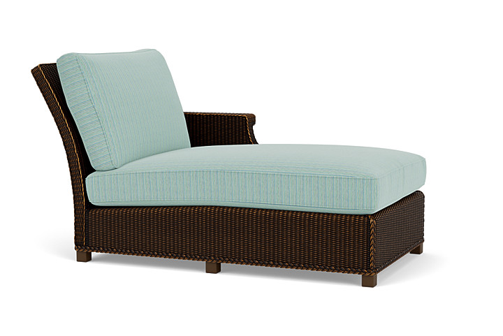 Lloyd Flanders™ Hamptons Left Arm Chaise - Mink