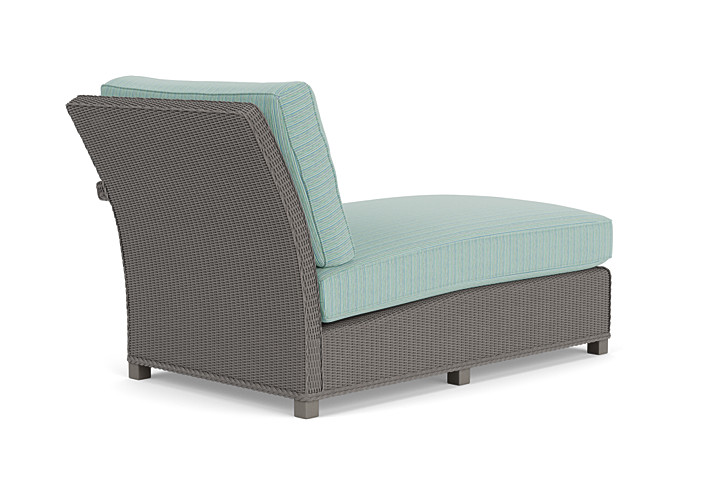 Lloyd Flanders™ Hamptons Left Arm Chaise - Pewter