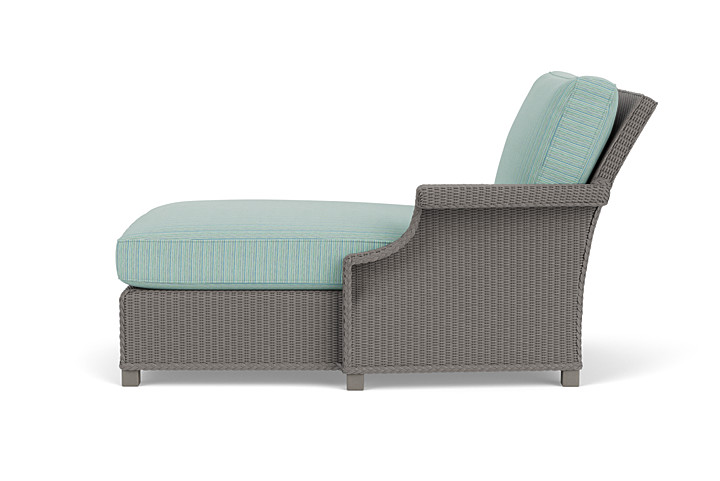 Lloyd Flanders™ Hamptons Left Arm Chaise - Pewter