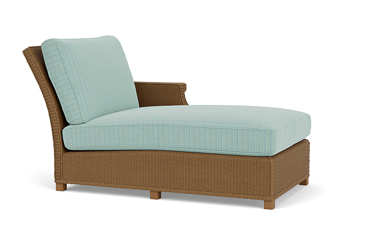 Lloyd Flanders™ Hamptons Left Arm Chaise - Hickory