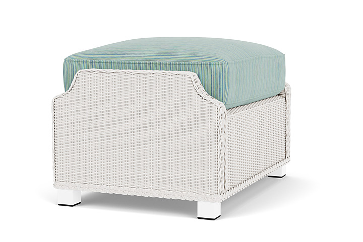 Lloyd Flanders™ Hamptons Ottoman - White