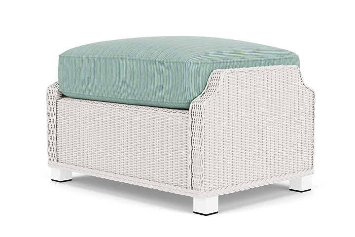 Lloyd Flanders™ Hamptons Ottoman - White