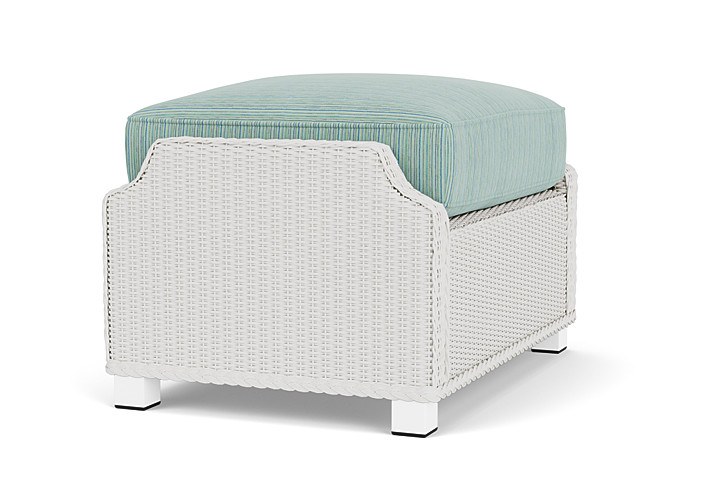 Lloyd Flanders™ Hamptons Ottoman - Matte White