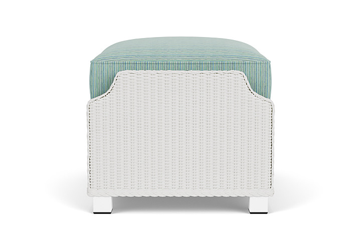 Lloyd Flanders™ Hamptons Ottoman - Matte White