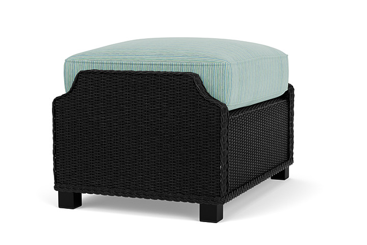 Lloyd Flanders™ Hamptons Ottoman - Ebony