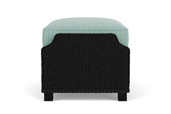 Lloyd Flanders™ Hamptons Ottoman - Ebony