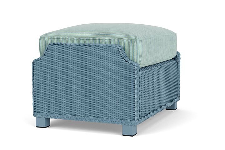 Lloyd Flanders™ Hamptons Ottoman - Stillwater