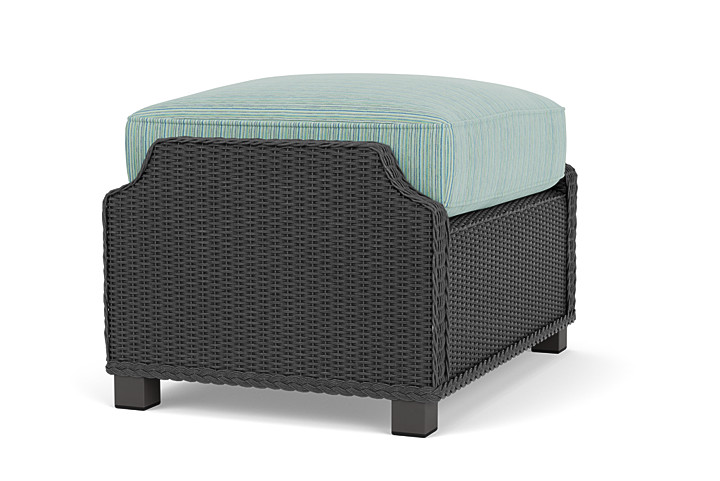 Lloyd Flanders™ Hamptons Ottoman - Charcoal