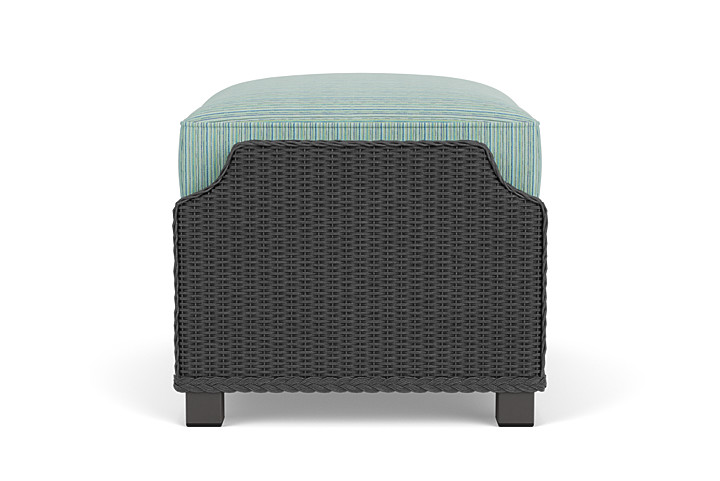 Lloyd Flanders™ Hamptons Ottoman - Charcoal