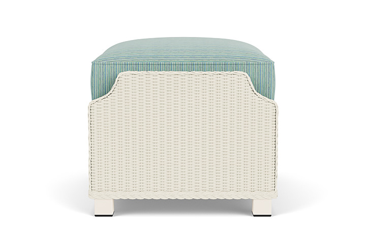 Lloyd Flanders™ Hamptons Ottoman - Ivory