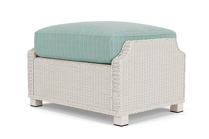 Lloyd Flanders™ Hamptons Ottoman - Antique White