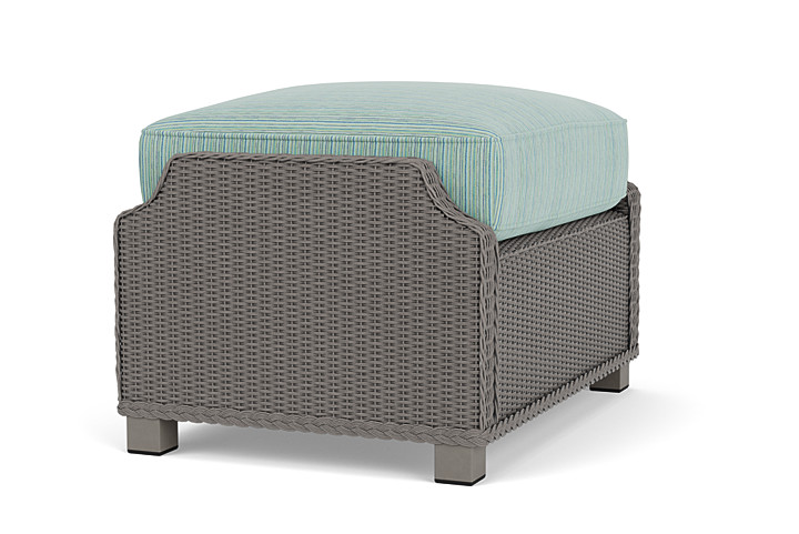 Lloyd Flanders™ Hamptons Ottoman - Pewter