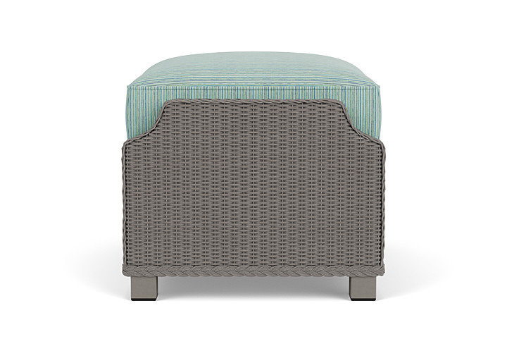 Lloyd Flanders™ Hamptons Ottoman - Pewter