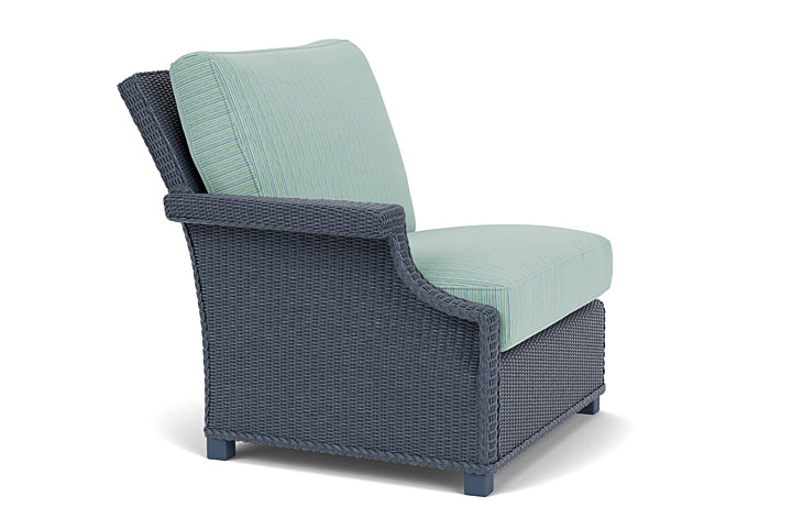 Lloyd Flanders™ Hamptons Right Arm Sectional - Denim Blue